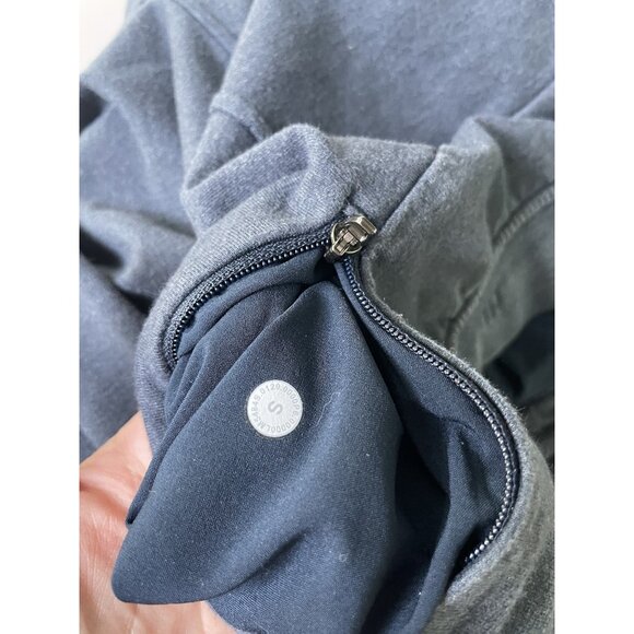 Lululemon Men’s City Sweat Jogger Small Heathered True Navy Blue - Picture 5 of 9